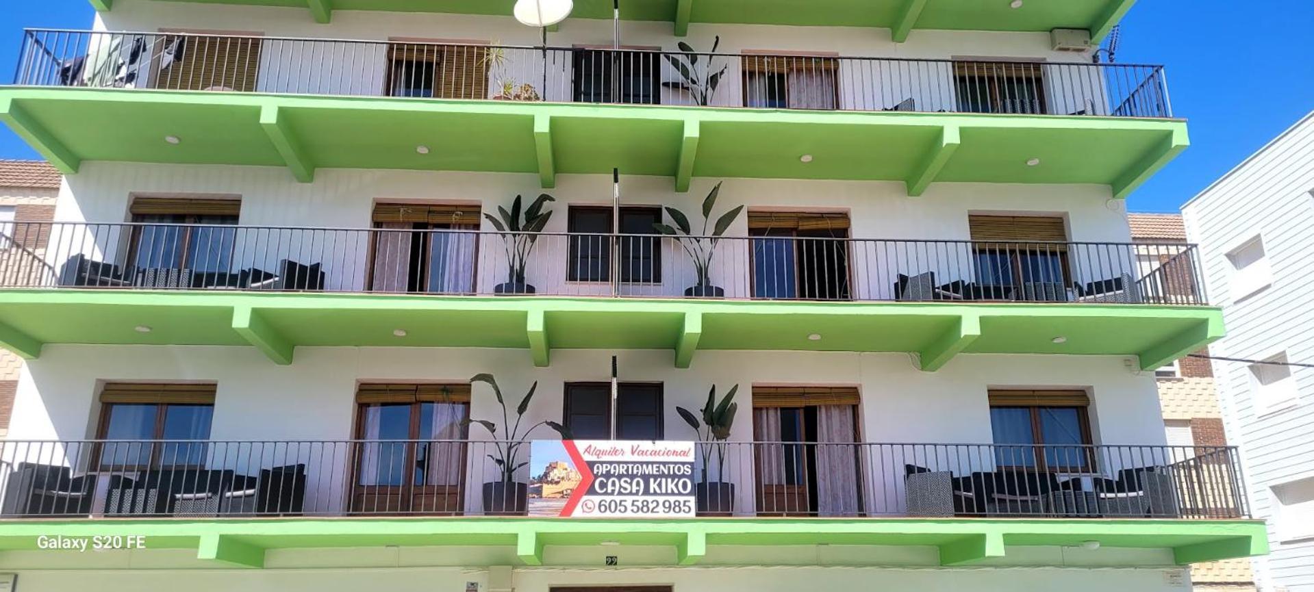 Apartamento Centrico En Peniscola Casa Kiko Екстер'єр фото